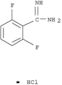 Benzenecarboximidamide,2,6-difluoro-, hydrochloride (1:1)