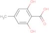 2,6-Dihydroxy-4-methylbenzoic acid