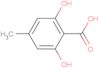 2,6-Dihydroxy-p-toluic acid