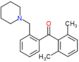 (2,6-dimethylphenyl)-[2-(1-piperidylmethyl)phenyl]methanone