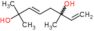 (3E)-2,6-dimethylocta-3,7-diene-2,6-diol