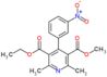 ethyl methyl 2,6-dimethyl-4-(3-nitrophenyl)pyridine-3,5-dicarboxylate