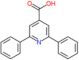 2,6-diphenylpyridine-4-carboxylic acid