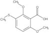 2,6-Dimethoxy-3-(methylthio)benzoic acid