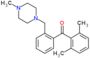 (2,6-dimethylphenyl)-[2-[(4-methylpiperazin-1-yl)methyl]phenyl]methanone