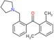 (2,6-dimethylphenyl)-[2-(pyrrolidin-1-ylmethyl)phenyl]methanone