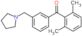 (2,6-dimethylphenyl)-[3-(pyrrolidin-1-ylmethyl)phenyl]methanone