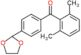 (2,6-dimethylphenyl)-[4-(1,3-dioxolan-2-yl)phenyl]methanone