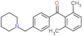 (2,6-dimethylphenyl)-[4-(1-piperidylmethyl)phenyl]methanone