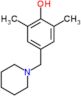 2,6-dimethyl-4-(piperidin-1-ylmethyl)phenol