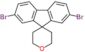 2,7-dibromo-2',3',5',6'-tetrahydrospiro[fluorene-9,4'-pyran]