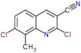 2,7-dichloro-8-methyl-quinoline-3-carbonitrile