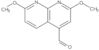 2,7-Dimethoxy-1,8-naphthyridine-4-carboxaldehyde