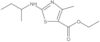Ethyl 4-methyl-2-[(1-methylpropyl)amino]-5-thiazolecarboxylate