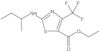 Ethyl 2-[(1-methylpropyl)amino]-4-(trifluoromethyl)-5-thiazolecarboxylate