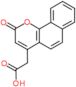 2-(2-oxobenzo[h]chromen-4-yl)acetic acid