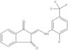 2-[[[2-Fluoro-5-(trifluoromethyl)phenyl]amino]methylene]-1H-indene-1,3(2H)-dione