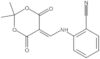 2-[[(2,2-Dimethyl-4,6-dioxo-1,3-dioxan-5-ylidene)methyl]amino]benzonitrile