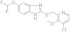 2-[[(4-Chloro-3-methoxy-2-pyridinyl)methyl]thio]-6-(difluoromethoxy)-1H-benzimidazole