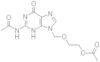 N2-Acetyl-9-(2-acetoxyethoxymethyl)guanine