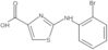 2-[(2-Bromophenyl)amino]-4-thiazolecarboxylic acid