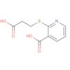 3-Pyridinecarboxylic acid, 2-[(2-carboxyethyl)thio]-