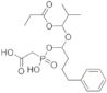 rel-2-[(R)-[(1S)-2-Methyl-1-(1-oxopropoxy)propoxy](4-phenylbutyl)phosphinyl]acetic acid