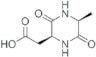 2-Piperazineaceticacid,5-methyl-3,6-dioxo-,(2S,5S)-(9CI)