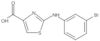 4-Thiazolecarboxylic acid, 2-[(3-bromophenyl)amino]-