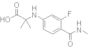 N-[3-Fluoro-4-[(methylamino)carbonyl]phenyl]-2-methylalanine(for Enzalutamide)