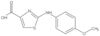 2-[(4-Methoxyphenyl)amino]-4-thiazolcarbonsäure