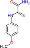 2-[(4-methoxyphenyl)amino]-2-thioxoacetamide