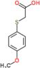 [(4-methoxyphenyl)sulfanyl]acetic acid