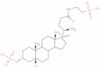 2-[[(3alpha,5beta)-24-oxo-3-(sulfooxy)cholan-24-yl]amino]-ethanesulfonic acid