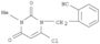 2-[(6-Chloro-3,4-dihydro-3-methyl-2,4-dioxo-1(2H)-pyrimidinyl)methyl]benzonitrile