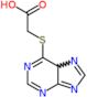 (5H-purin-6-ylsulfanyl)acetic acid