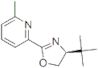 2-[(4S)-4-terz-butil-4,5-diidro-1,3-ossazol-2-il]-6-metilpiridina