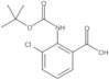 3-Chloro-2-[[(1,1-dimethylethoxy)carbonyl]amino]benzoic acid