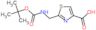 2-{[(tert-butoxycarbonyl)amino]methyl}-1,3-thiazole-4-carboxylic acid