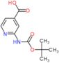 2-[(tert-butoxycarbonyl)amino]pyridine-4-carboxylic acid