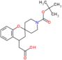 2-(1'-tert-butoxycarbonylspiro[chromane-2,4'-piperidine]-4-yl)acetic acid