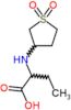 2-[(1,1-dioxidotetrahydrothiophen-3-yl)amino]butanoic acid