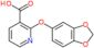 ácido 2-(1,3-benzodioxol-5-iloxi)pyridina-3-carboxílico