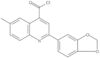 2-(1,3-Benzodioxol-5-yl)-6-methyl-4-quinolinecarbonyl chloride