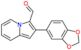 2-(1,3-benzodioxol-5-yl)indolizine-3-carbaldehyde