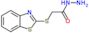 2-(1,3-benzothiazol-2-ylsulfanyl)acetohydrazide