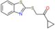 2-(1,3-benzothiazol-2-ylsulfanyl)-1-cyclopropylethanone