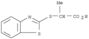 (2R)-2-(1,3-benzothiazol-2-ylsulfanyl)propanoate