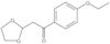 2-(1,3-Dioxolan-2-yl)-1-(4-ethoxyphenyl)ethanone