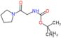 tert-butyl (2-oxo-2-pyrrolidin-1-ylethyl)carbamate